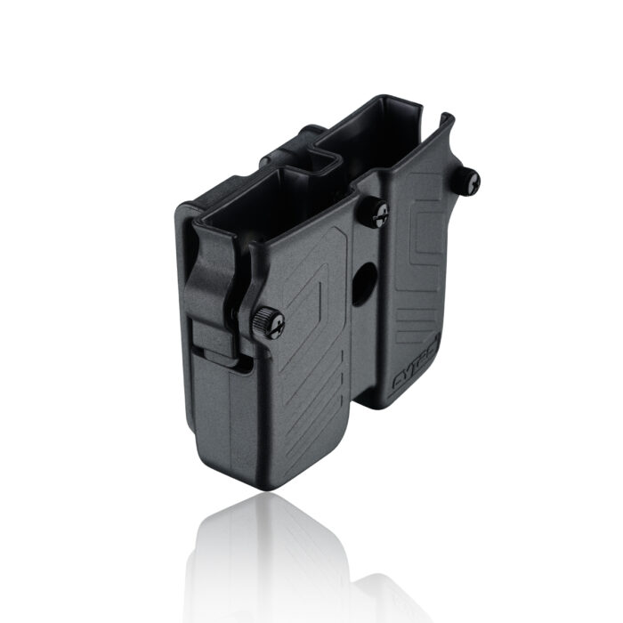 Univerzalna dupla futrola, za 2 magacina, "Belt clip" kačenje - Slika 3