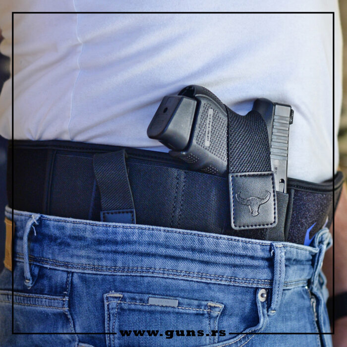 Belly Band - Elasticni holster za skriveno nošenje oružja oko struka - Slika 2