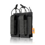 Dupla futrola za 2 puščana i 2 pištoljska magacina zajedno MOLLE - Slika 3