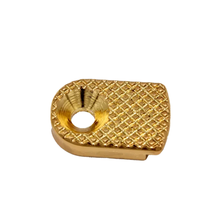 Boss Components dugme za oslobadjanje magacina za CZ Shadow 2 - zlatna boja - Slika 2