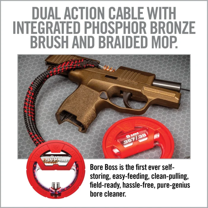 Bore Boss - "Zmija" kanap za čišćenje cevi 9mm/.357cal/.38cal - Slika 9