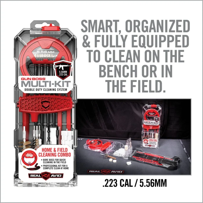 Gun Boss Multi-Kit – .223CAL/5.56mm – SET ZA ČIŠĆENJE ORUŽJA - Slika 3