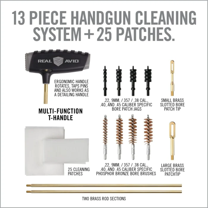 GUN BOSS PRO HANDGUN Cleaning Kit - PRO SET ZA ČIŠĆENJE PIŠTOLJA I REVOLVERA - Slika 7