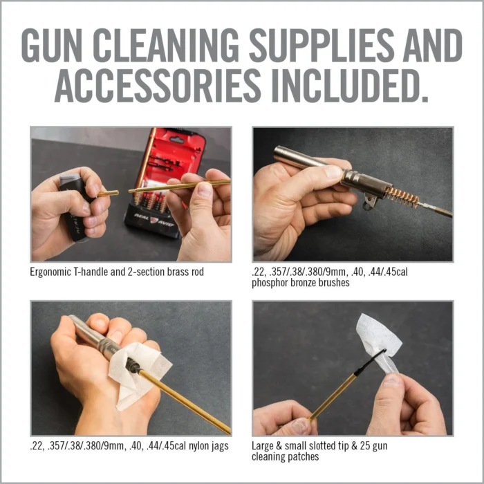 GUN BOSS PRO HANDGUN Cleaning Kit - PRO SET ZA ČIŠĆENJE PIŠTOLJA I REVOLVERA - Slika 9