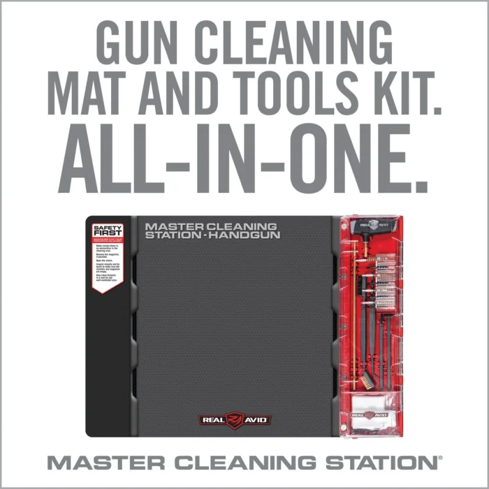 MASTER CLEANING STATION® HANDGUN - Podloga i set alata za ciscenje pistolja - Slika 3