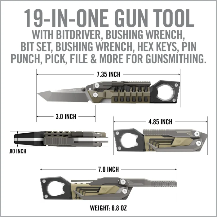 THE PISTOL TOOL™ - VIŠENAMENSKI ALAT ZA PIŠTOLJE - Slika 16
