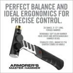 ARMORER’S MASTER HAMMER™ - oružarski čekić - Slika 4