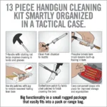 GUN BOSS® – HANDGUN CLEANING KIT – SET ZA CISCENJE PISTOLJA - Slika 11