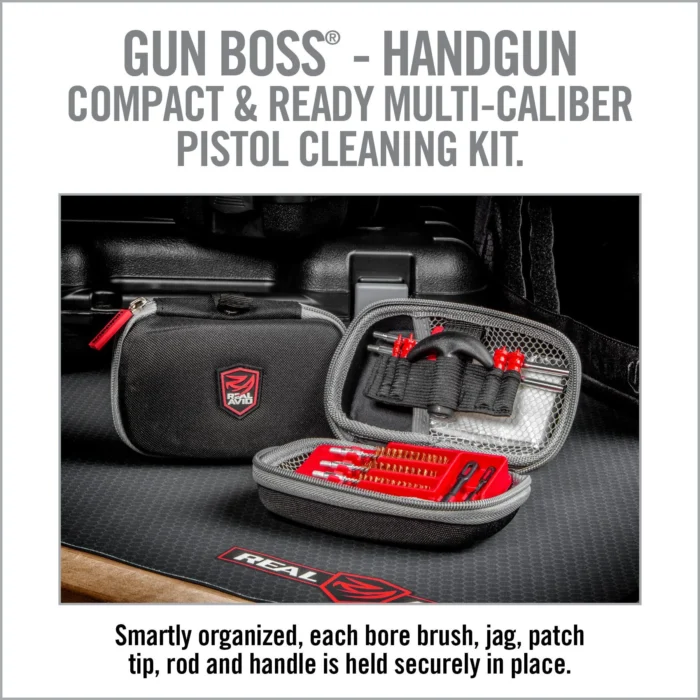 GUN BOSS® – HANDGUN CLEANING KIT – SET ZA CISCENJE PISTOLJA - Slika 4