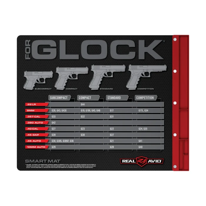 SMART MAT® FOR GLOCK PISTOLS - podloga za čišćenje - Slika 2
