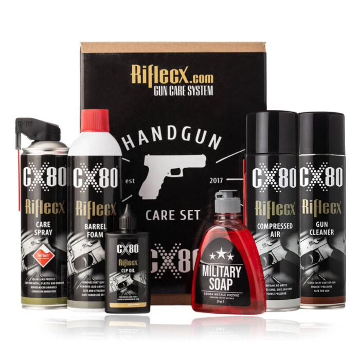 Riflecx Handgun Set - komplet za ciscenje pistolja i revolvera - Slika 2