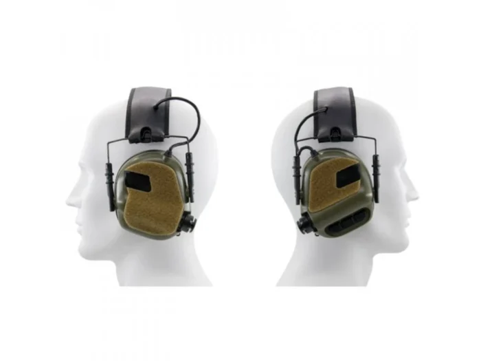 EARMOR Velcro cicak za M31/M32 - crni - Slika 3