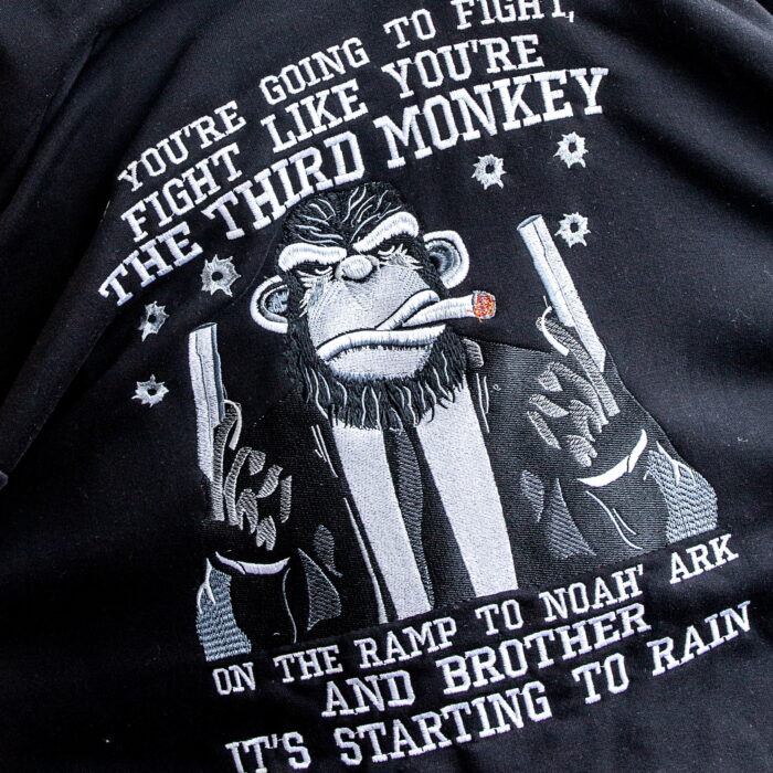 Third Monkey - dukserica sa kapuljacom - Slika 3