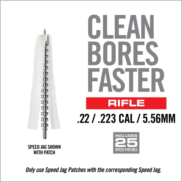 Bore-Max® Speed Jag™ & Patches - .223/.30/9mm - Slika 11