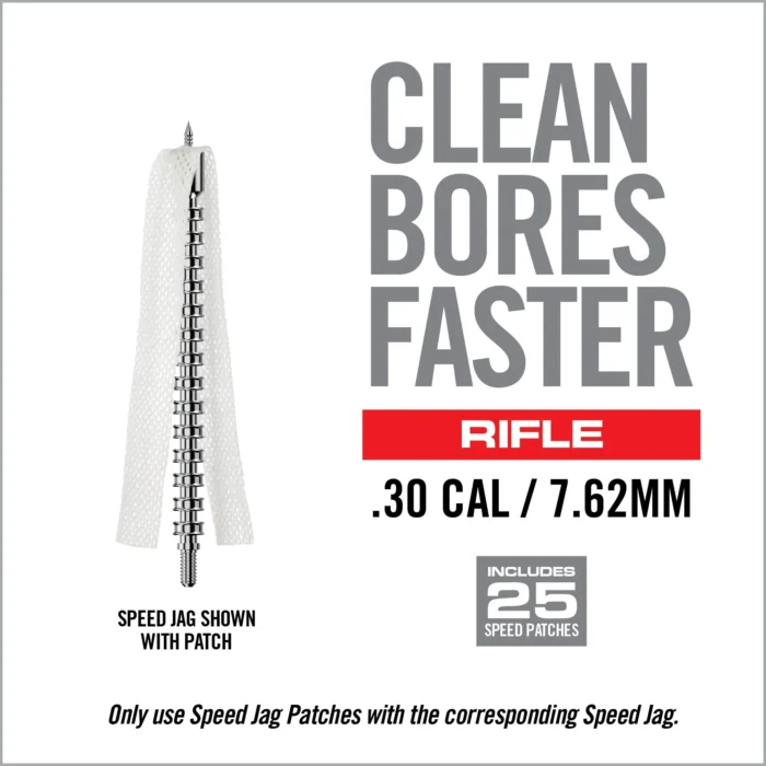 Bore-Max® Speed Jag™ & Patches - .223/.30/9mm - Slika 10