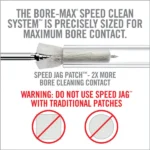 Bore-Max® Speed Jag™ & Patches - .223/.30/9mm - Slika 7