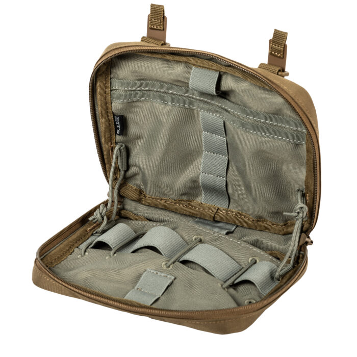 Flex Admin Pouch Large - crna i kengur braon - Slika 11