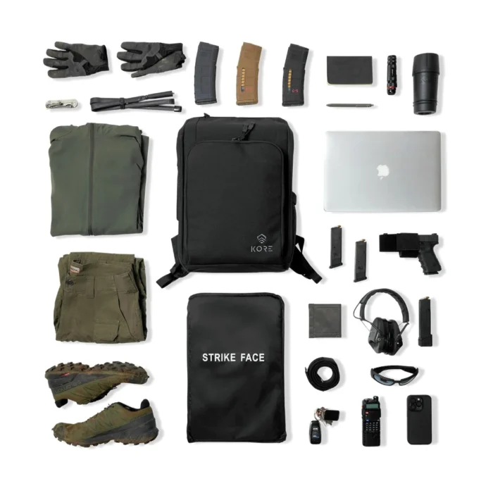 Kore Essentials Urban CC Backpack – urbano-taktički ranac sa opcionom balističkom zaštitom - Slika 6