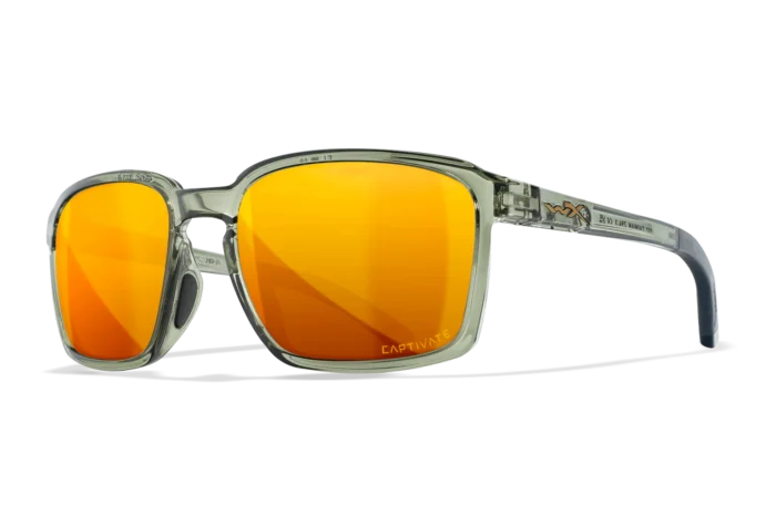Wiley X Alfa Captivate Bronze Mirror – Gloss Crystal Light Olive Frame - Slika 4