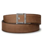 Kore Essentials Brown Buffalo Leather Kaiš 1.5" – EDC Gun Belt
