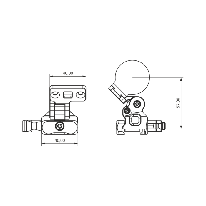 Davika FTR-01-PIC-QD EOTech Magnifier QD Mount - Slika 4