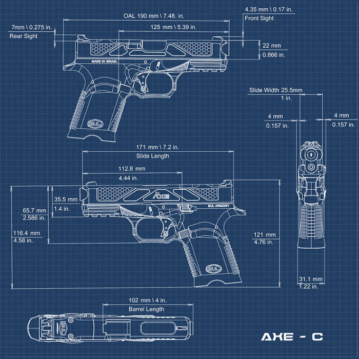 BUL AXE C 9x19 - Slika 6