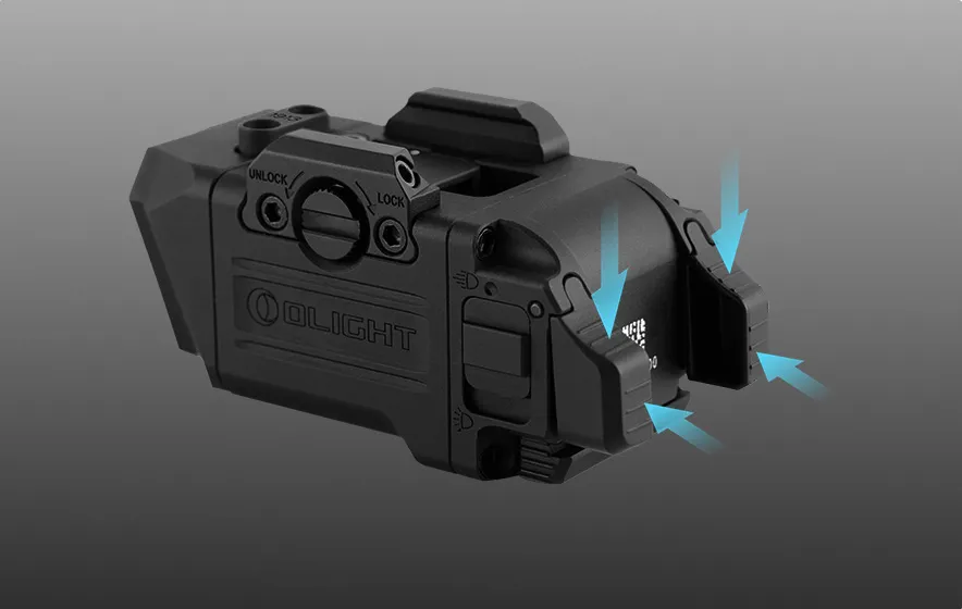 Bočne komande na Olight PL X GL lampi