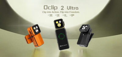 Olight Oclip 2 Ultra – promotivni prikaz